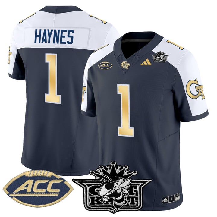 Jamal Haynes Jersey #1 Outkast Georgia Tech Yellow Jackets 2025