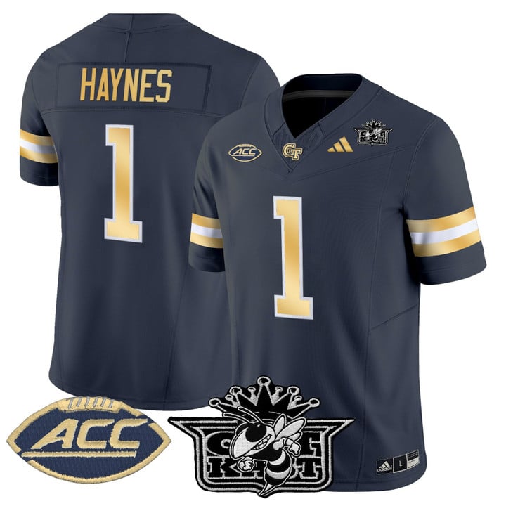 Jamal Haynes Jersey #1 Outkast Georgia Tech Yellow Jackets 2025