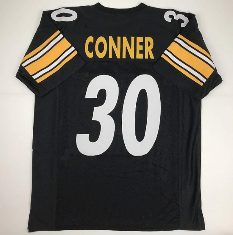 James Conner Jersey Pittsburgh Steelers Custom Throwback Football
