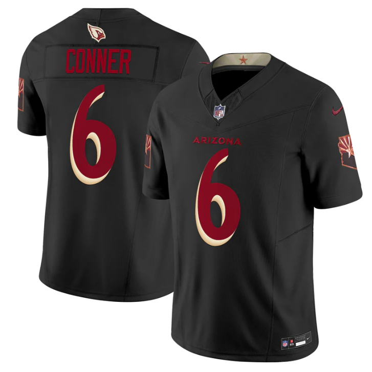 James Conner Jersey #6 Arizona 2025 Rivalries Vapor Limited Stitched