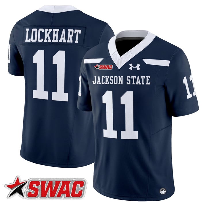 Jared Lockhart Jersey #11 Jackson State Tigers 2025 Limited Stitched