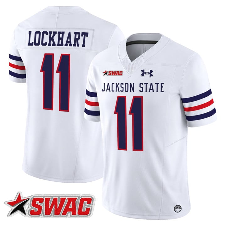 Jared Lockhart Jersey #11 Jackson State Tigers 2025 Limited Stitched