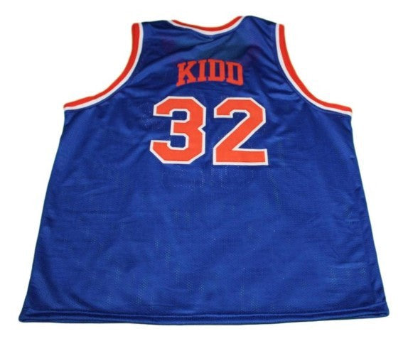 Jason Kidd Jersey #32 Pilots High School Basketball Blue
