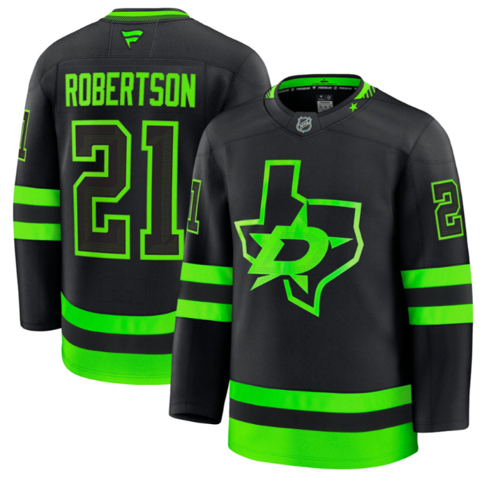 Miro Heiskanen Jersey #4 Dallas Stars Premium All Stitched Kelly Green