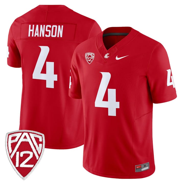Jason Hanson Jersey #4 Washington State Cougars 2025 Vapor Limited Stitched