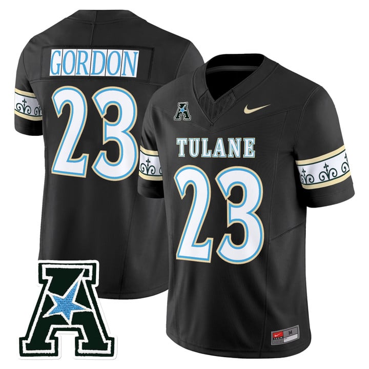 Javin Gordon Jersey #23 Tulane Green Wave 2025 City Edition Stitched