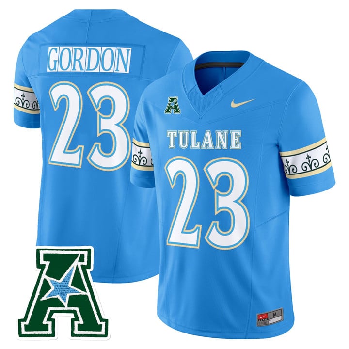 Javin Gordon Jersey #23 Tulane Green Wave 2025 City Edition Stitched