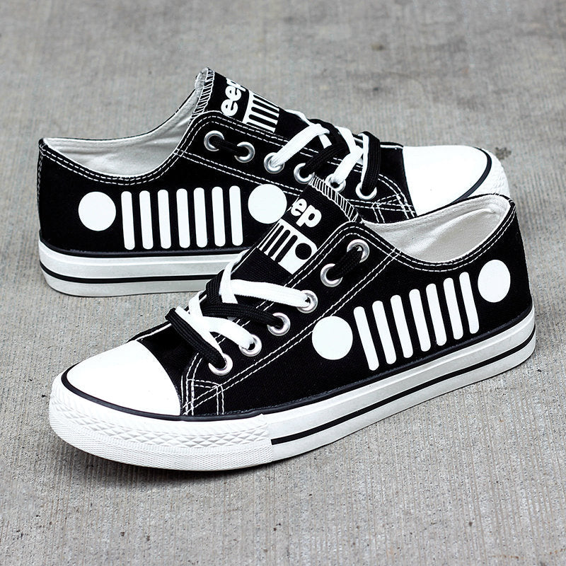 Jeep 1 Canvas Sneakers Shoes For Men Women Fans