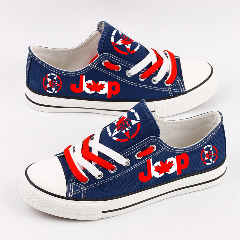 JEEP Canada Canvas Sneakers Shoes For Men Women Fans
