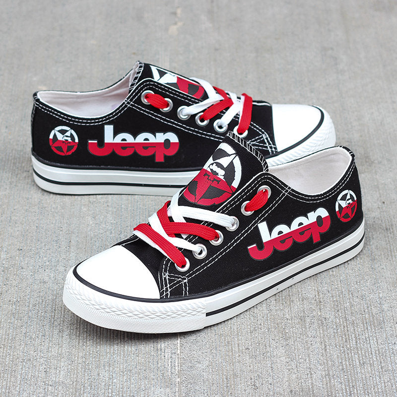Jeep Poland Canvas Sneakers Shoes For Men Women Fans