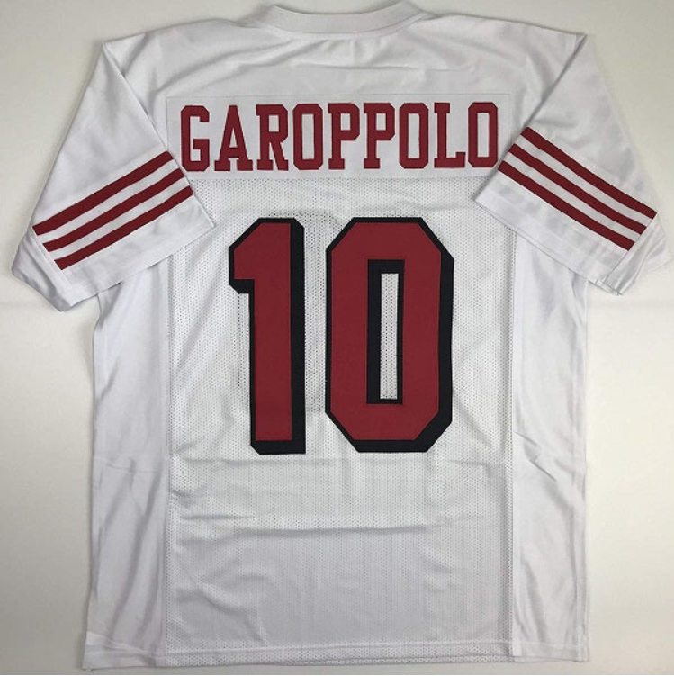 Jimmy Garoppolo Jersey San Francisco 49ers Custom Throwback Football