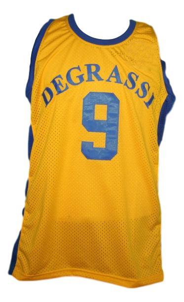 Jimmy Brooks Jersey #9 Degrassi High School Basketball Yellow