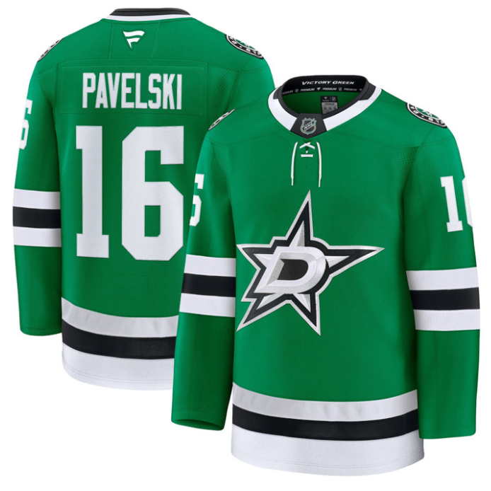 Roope Hintz Jersey #24 Dallas Stars Premium All Stitched Kelly Green