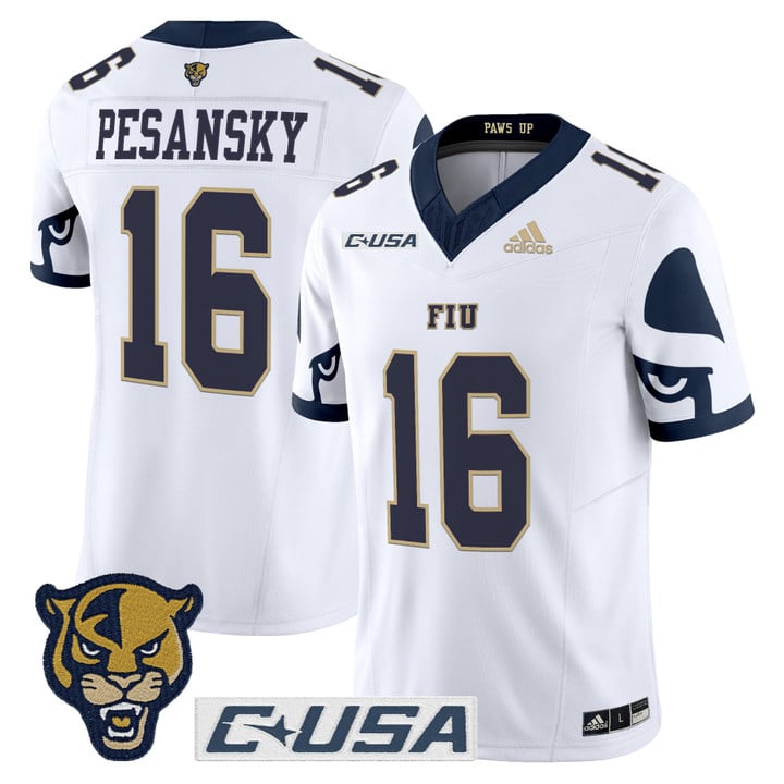 Joe Pesansky Jersey #16 Florida International Panthers 2025 Stitched