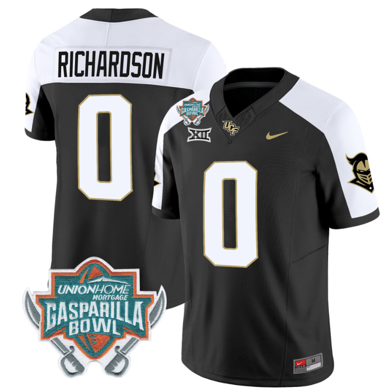 Johnny Richardson Jersey #0 UCF Knights Unionhome Patch Vapor Football Stitched Alternate