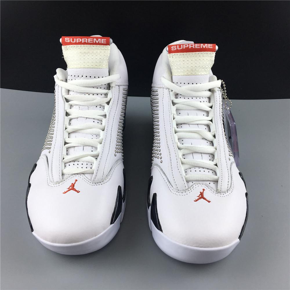 Air Jordan 14 Retro Supreme White