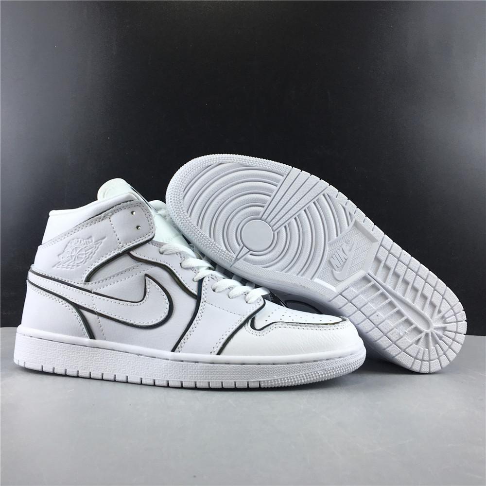 Air Jordan 1 Mid Iridescent Reflective White (W)