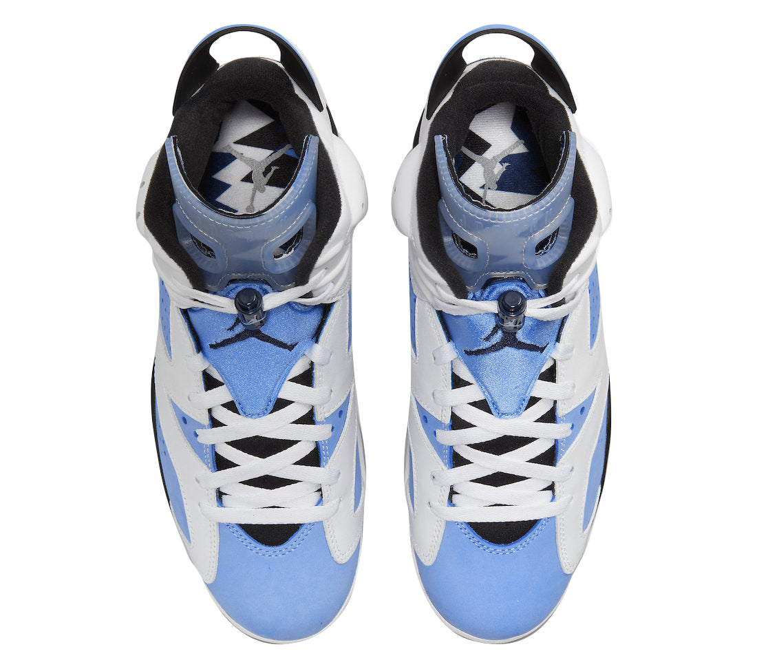 Air Jordan 6 Retro UNC White