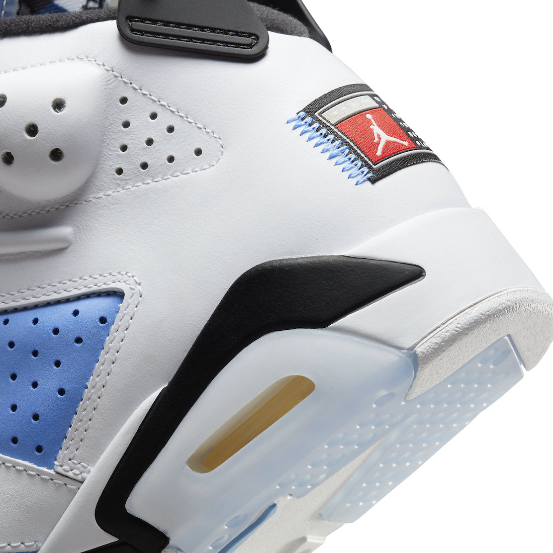 Air Jordan 6 Retro UNC White