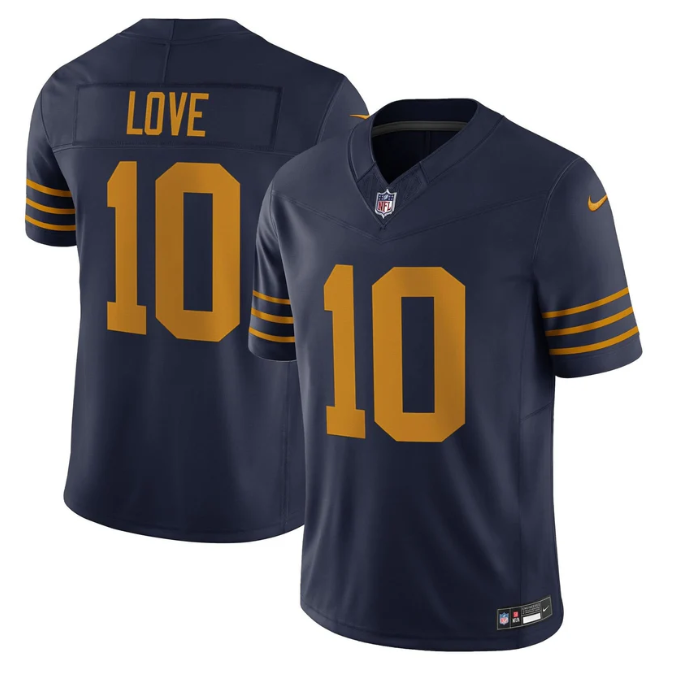 Jordan Love Jersey #10 The 1923 Classic Vapor Limited Football All Stitched