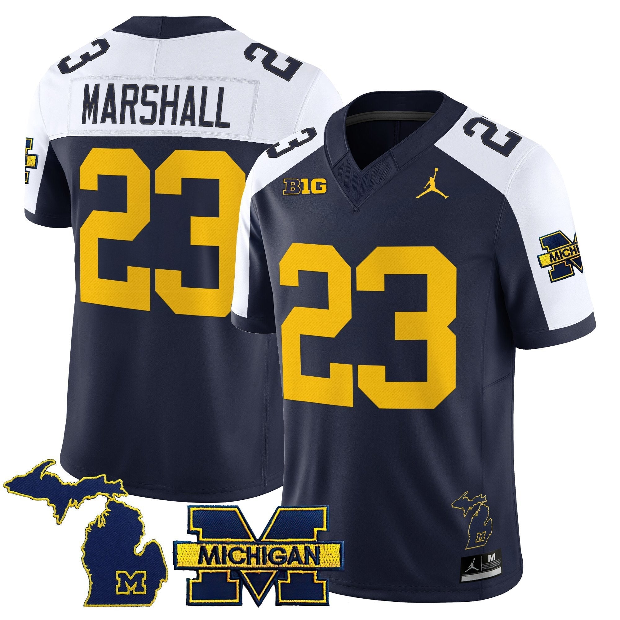 Justice Haynes Jersey #22 Michigan Wolverines 2025 Stitched Maize Alternate