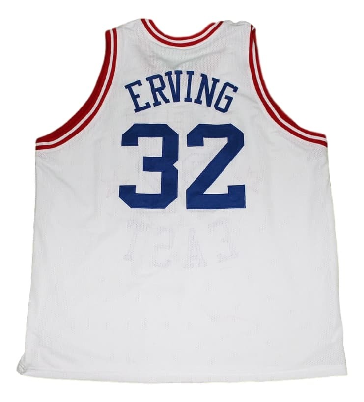 Julius Erving Jersey #32 ABA East Basketball White
