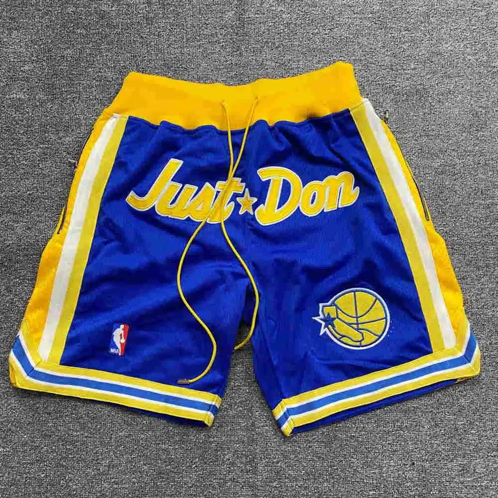 Golden State Warriors Retro Just Don Style 1995-1996 Shorts