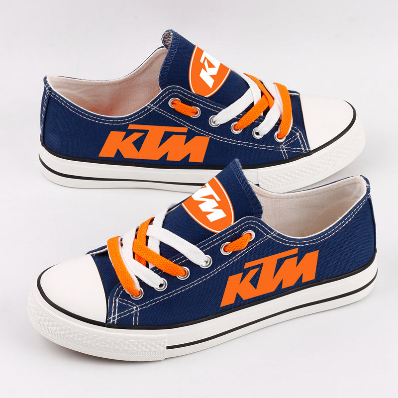 KTM MotoGP Canvas Sneakers Shoes For Men Women Fans