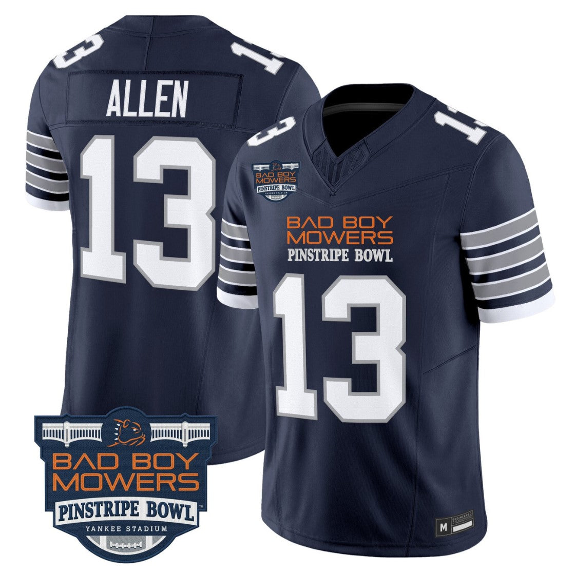 Kaytron Allen Jersey #13 Penn State 2025 Pinstripe Bowl Vapor Stitched