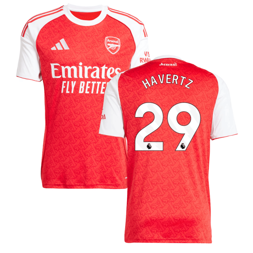 Kai Havertz #29 Arsenal 2025-26 Home Jersey – Red