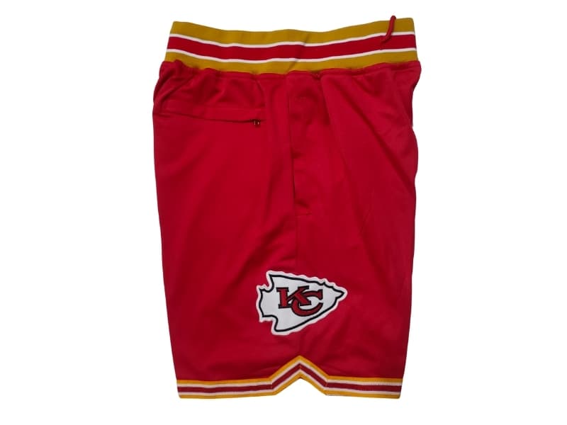 Kansas City Chiefs Team ID Mesh Throwback Shorts