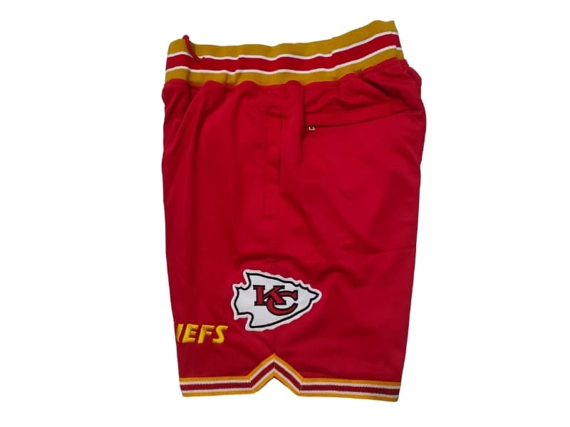 Kansas City Chiefs Team ID Mesh Throwback Shorts