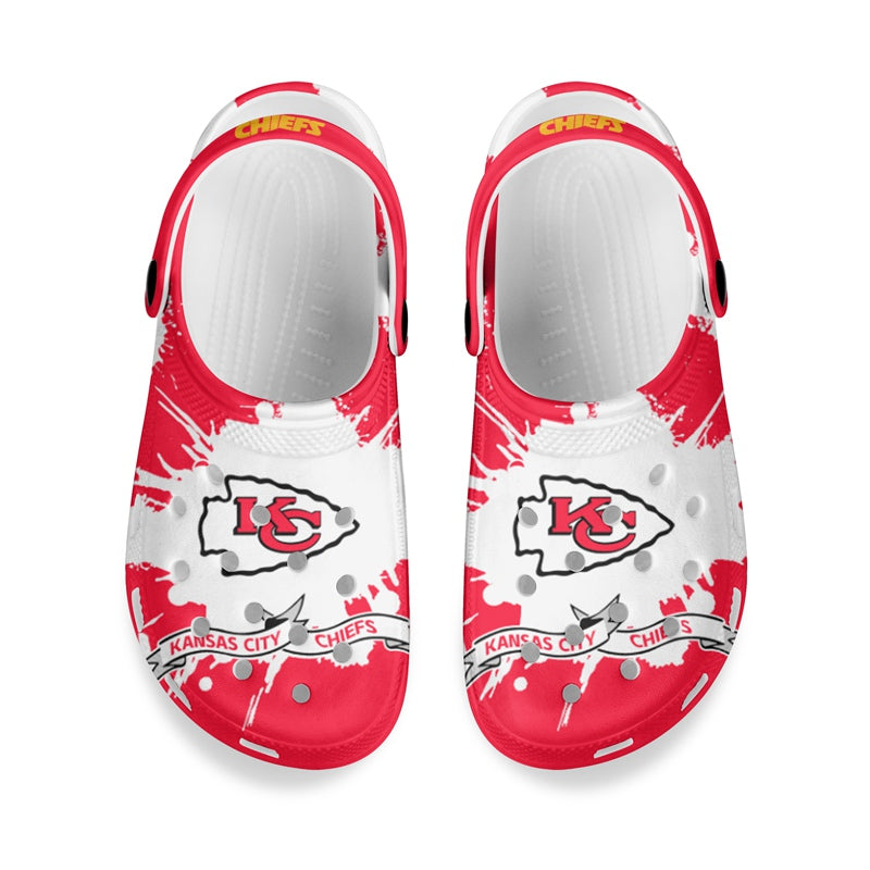 Kansas City Chiefs Crocs Unisex Clogs Clog Shoes