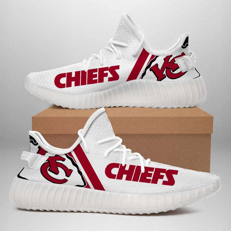 Kansas City Chiefs NFL 350v Yeezy Sneakers For Men Women Fans