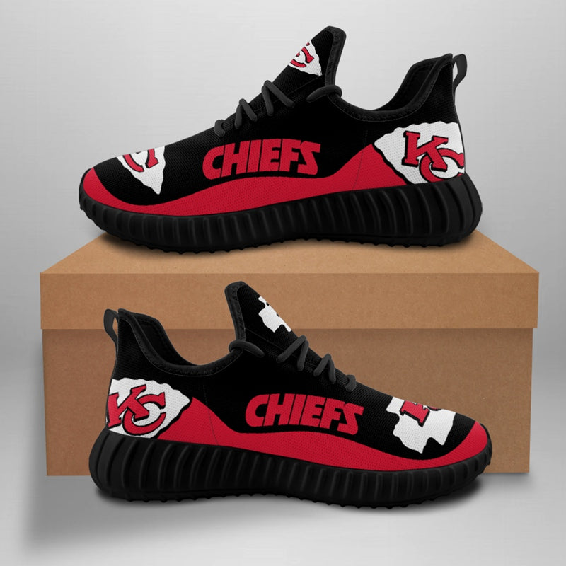 Kansas City Chiefs Sneaker Shoes NFL For Men Women Fans