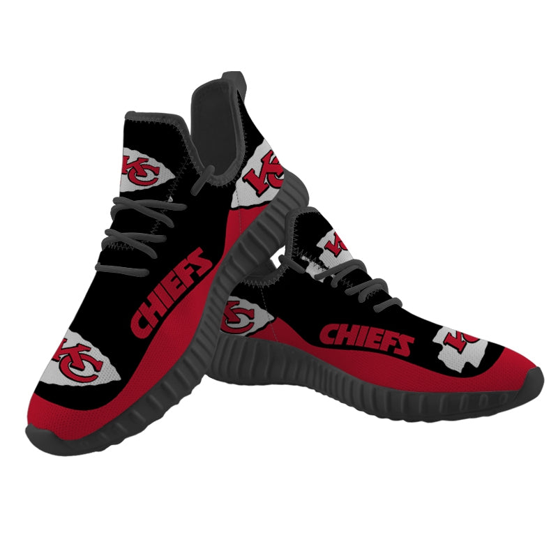 Kansas City Chiefs Sneaker Shoes NFL For Men Women Fans