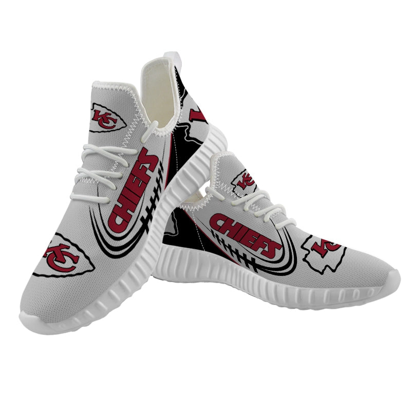 Kansas City Chiefs Sneaker Shoes NFL For Men Women Fans