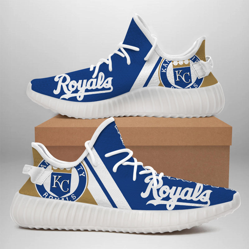 Kansas City Royals 350v Yeezy Sneakers For Men Women Fans