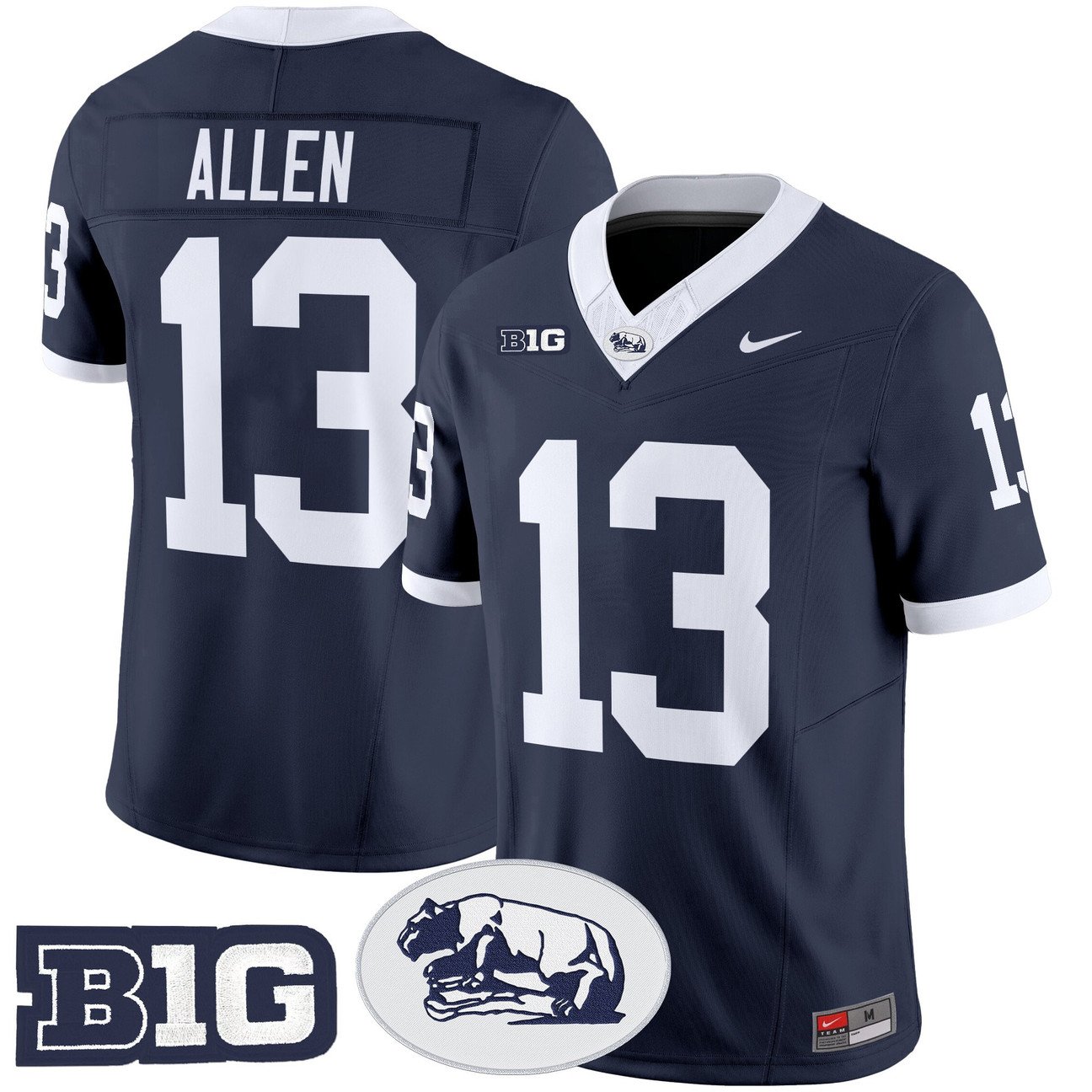 Kaytron Allen Jersey #13 Penn State Nittany Lions 2025 Throwback Limited Stitched