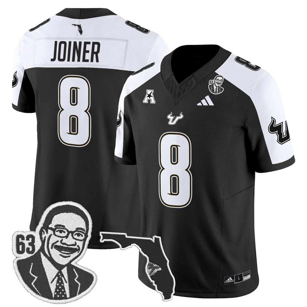 Kelley Joiner Jersey #8 South Florida Bulls Lee Roy Selmon Legacy Black Alter