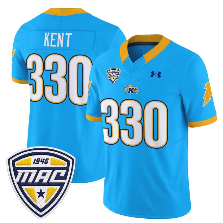 Kent Jersey #330 Kent State Golden Flashes 2025 Limited Stitched