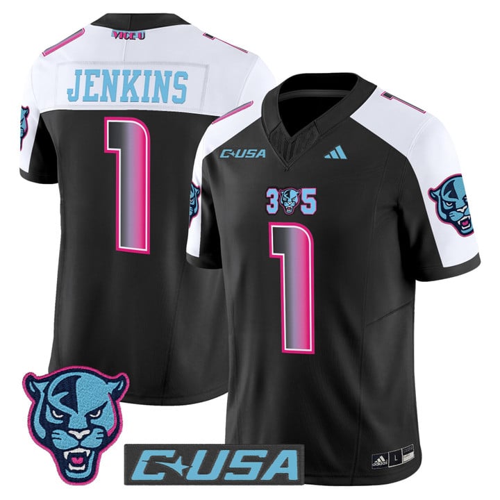 Keyone Jenkins Jersey #1 Florida International Panthers 2025 Stitched