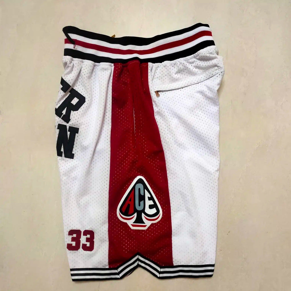 Kobe Bryant 33 Lower Merion White Shorts - Basketball Shorts Store