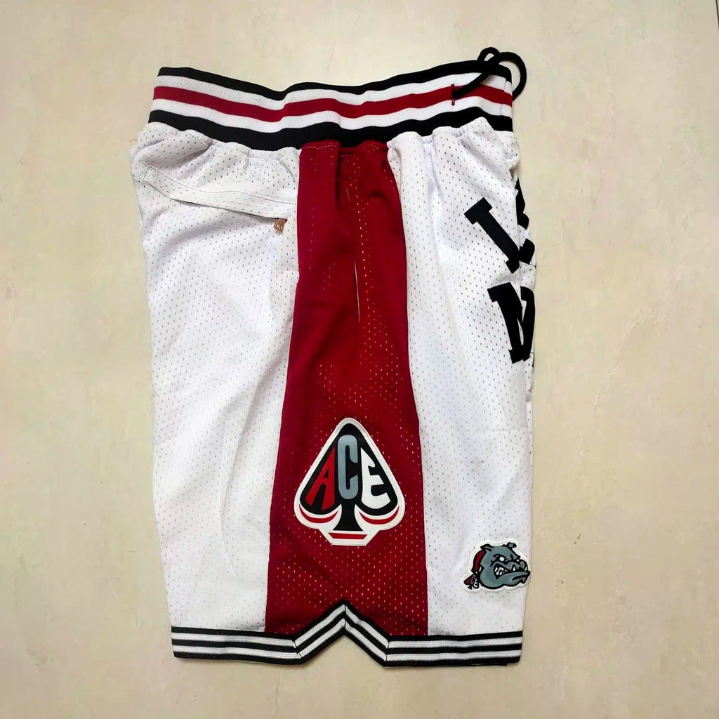 Kobe Bryant 33 Lower Merion White Shorts - Basketball Shorts Store
