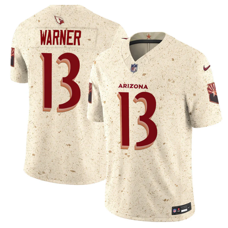 Kurt Warner Jersey #13 Arizona 2025 Rivalries Vapor Limited Stitched