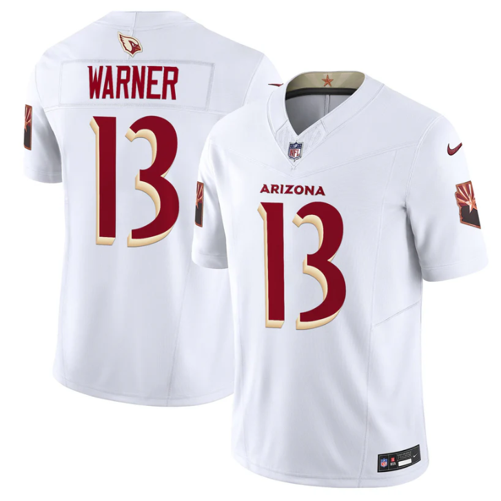 Kurt Warner Jersey #13 Arizona 2025 Rivalries Vapor Limited Stitched