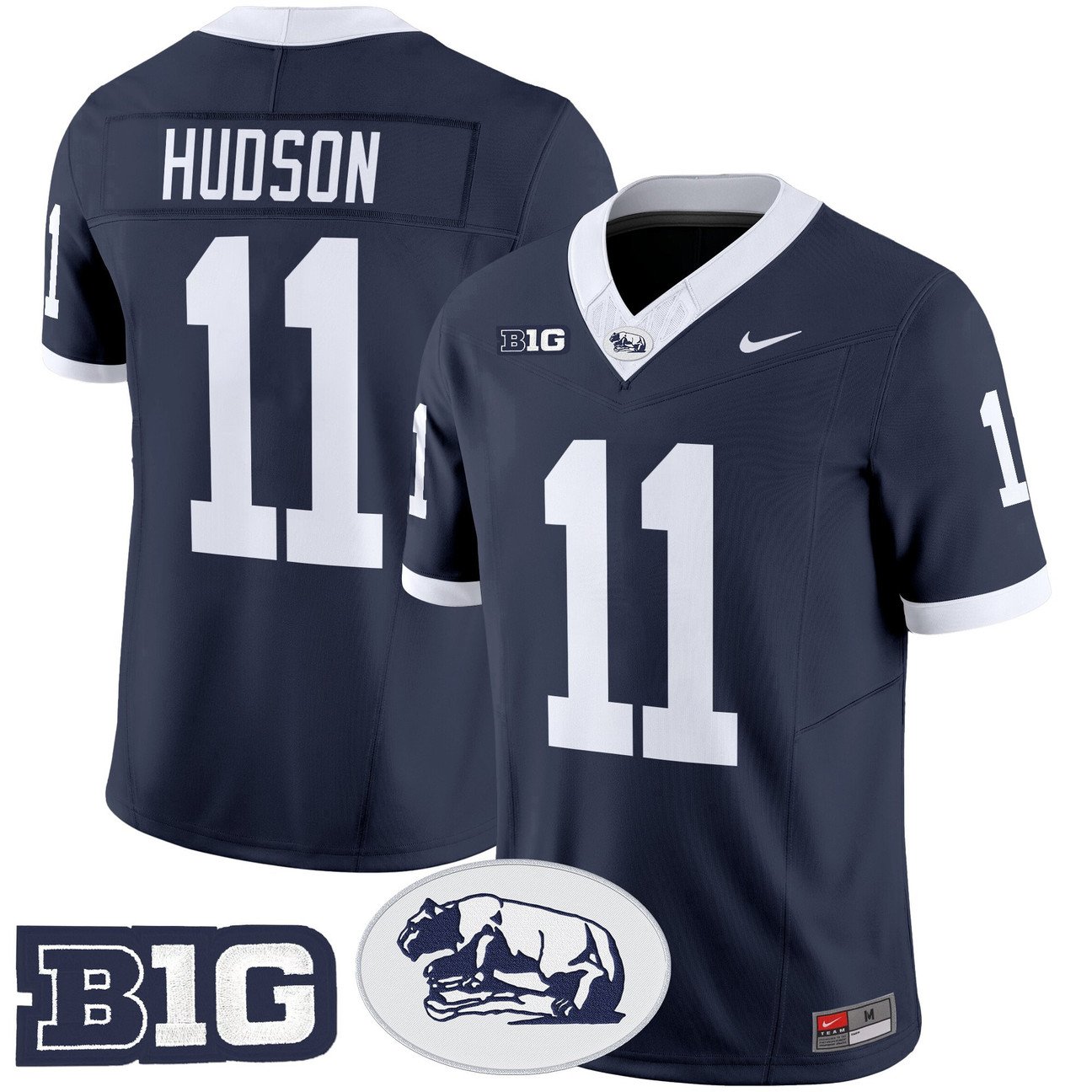 Kyron Hudson Jersey #11 Penn State Nittany Lions 2025 Throwback Limited Stitched