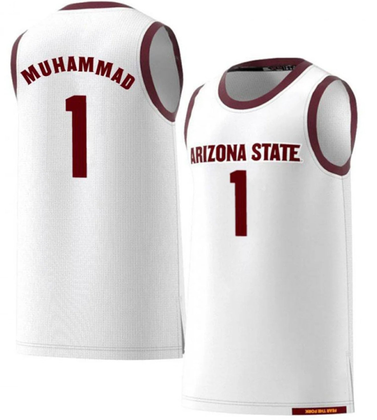Luther Muhammad Jersey Arizona State Sun Devils College Basketball #1