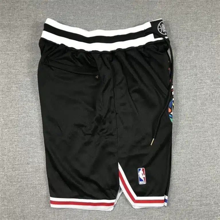 LA Clippers 2022-23 Black City Edition Shorts - Basketball Shorts Store