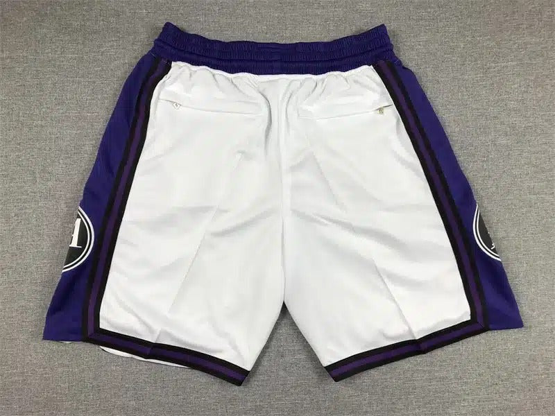 Los Angeles Lakers 2022-23 City Edition White Shorts - Basketball Shorts Store